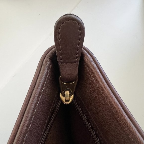 Vintage Coach Waverly Chocolate Brown Leather Tote 4133 - Picture 12 of 16